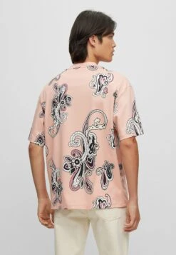 Hugo Dackenzie - Print T-Shirt - Light Red -Hugo 8652f00172364419877ce8c45190e4f5