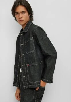 Hugo Denim Jacket - Black One -Hugo 8742329842734d52b111cfcab5c8a16d