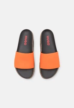 Hugo Lisa- Heeled Mules - Bright Red -Hugo 8778205a113f4dc294c74d40e005138b