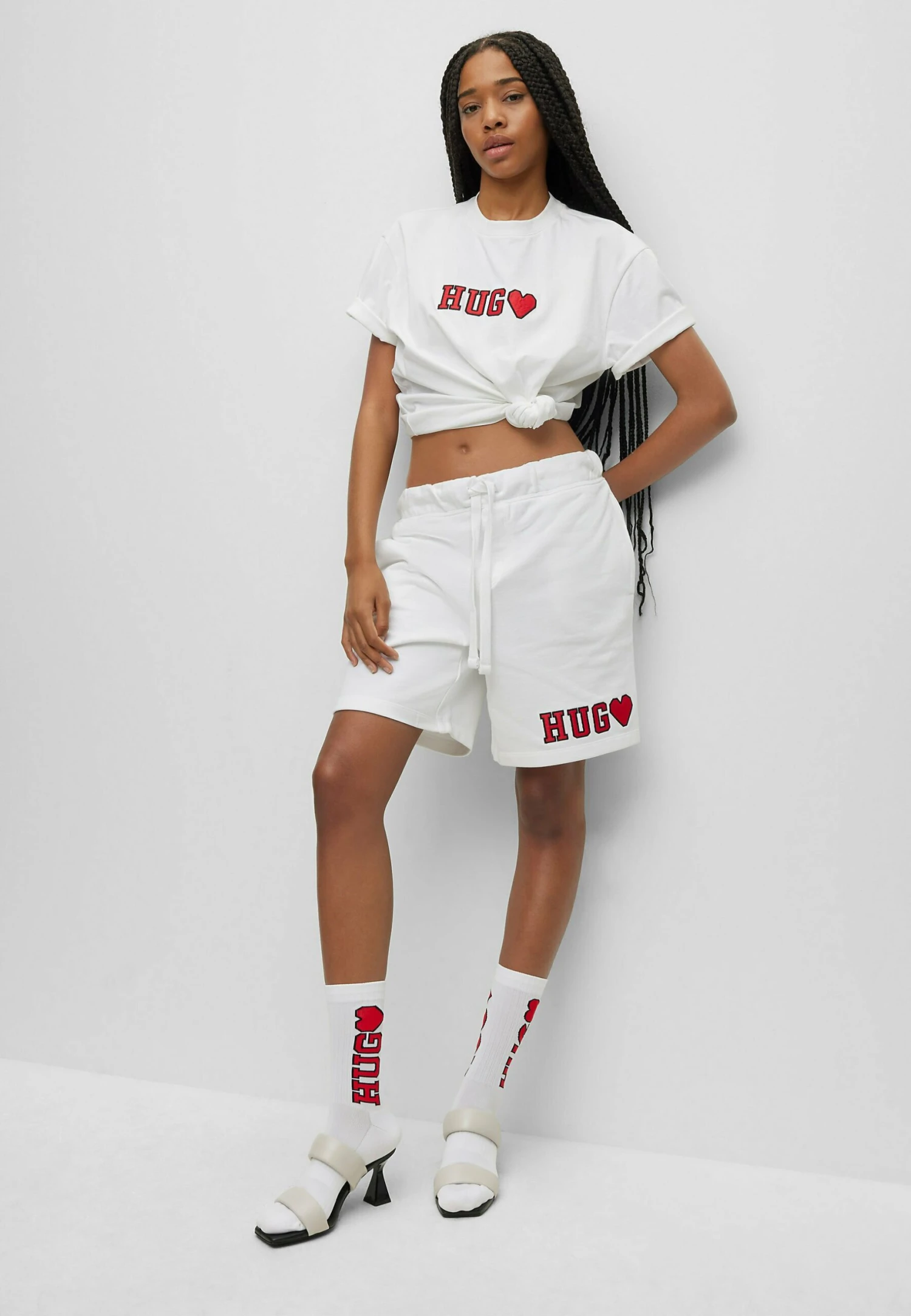 Hugo Daromo - Shorts - White 6 Hugo Daromo - Shorts - White - Image 4