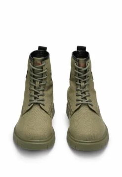 Hugo Ryan Halb - Lace-Up Ankle Boots - Dark Green Five 10 Hugo Ryan Halb - Lace-Up Ankle Boots - Dark Green Five -Hugo 8a4a18ad2e9b45bcbc01edd6fa81c118