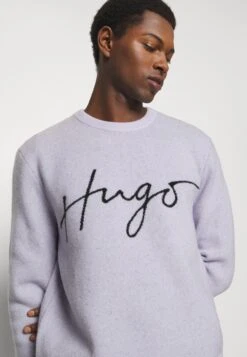 Hugo Stigg - Jumper - Light Pastel Purple -Hugo 8abd38c75c80455b9115314ad05dbb2f