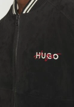 Hugo Laars - Bomber Jacket - Black -Hugo 8b0f85083e3f4417a8f7bab20dba2f26