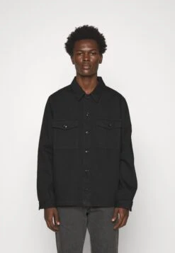 Hugo Enalu - Denim Jacket - Black -Hugo 8b18ab31b3414460a1b33aa9e7874326