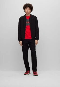 Hugo Dulive - Print T-Shirt - Open Pink -Hugo 8b53a40075924c249f4b6e46ae3b2c2f