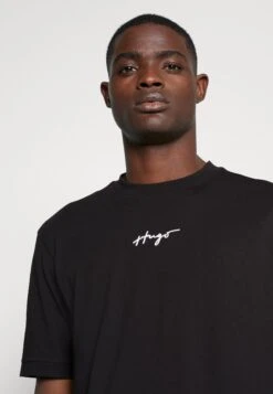 Hugo Dontevideo - Basic T-Shirt - Black 11 Hugo Dontevideo - Basic T-Shirt - Black -Hugo 8bb51d0d13594c9ca65f5425464bf108