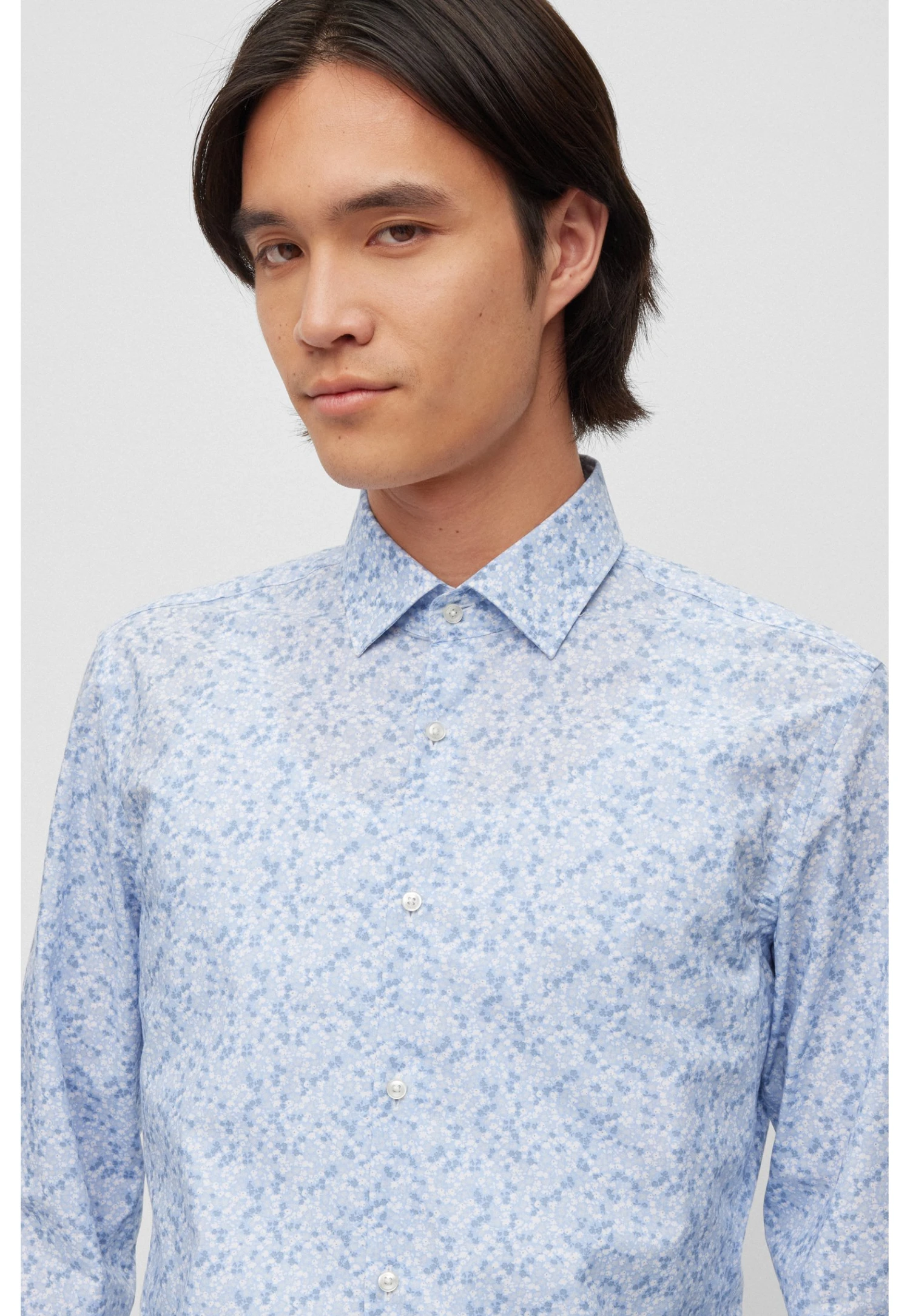 Hugo Kenno - Shirt - Light Blue Eight 5 Hugo Kenno - Shirt - Light Blue Eight - Image 3