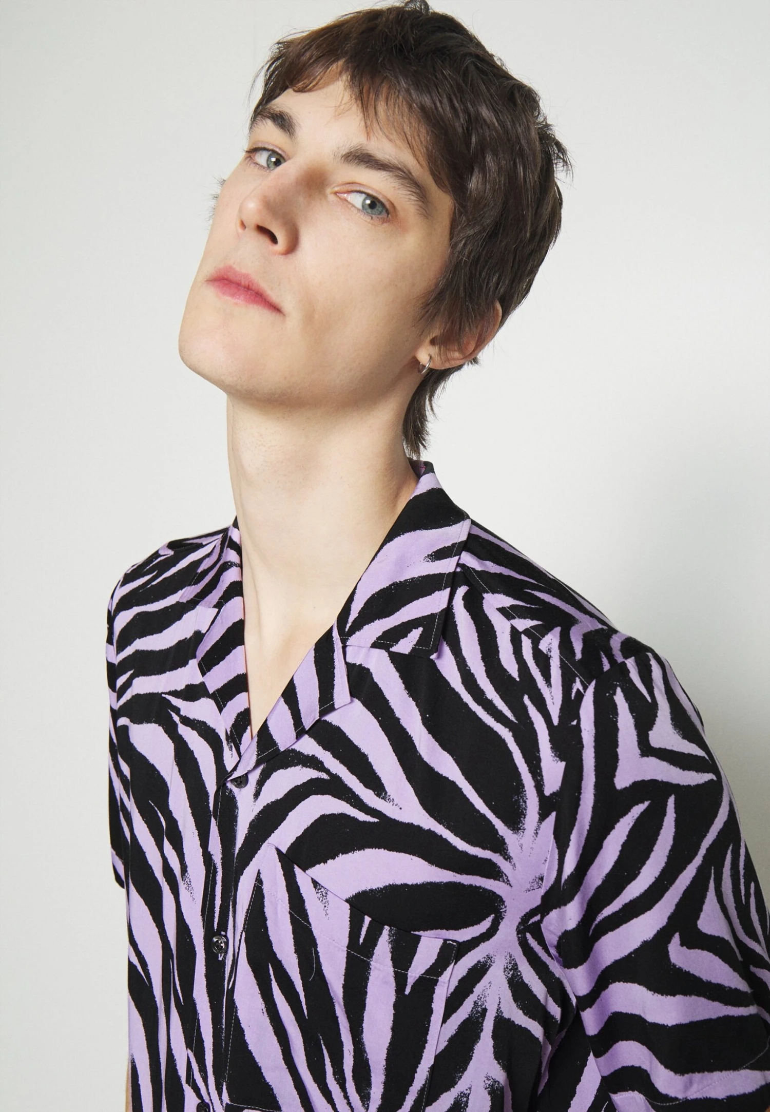 Hugo Ellino - Shirt - Open Purple 6 Hugo Ellino - Shirt - Open Purple - Image 4