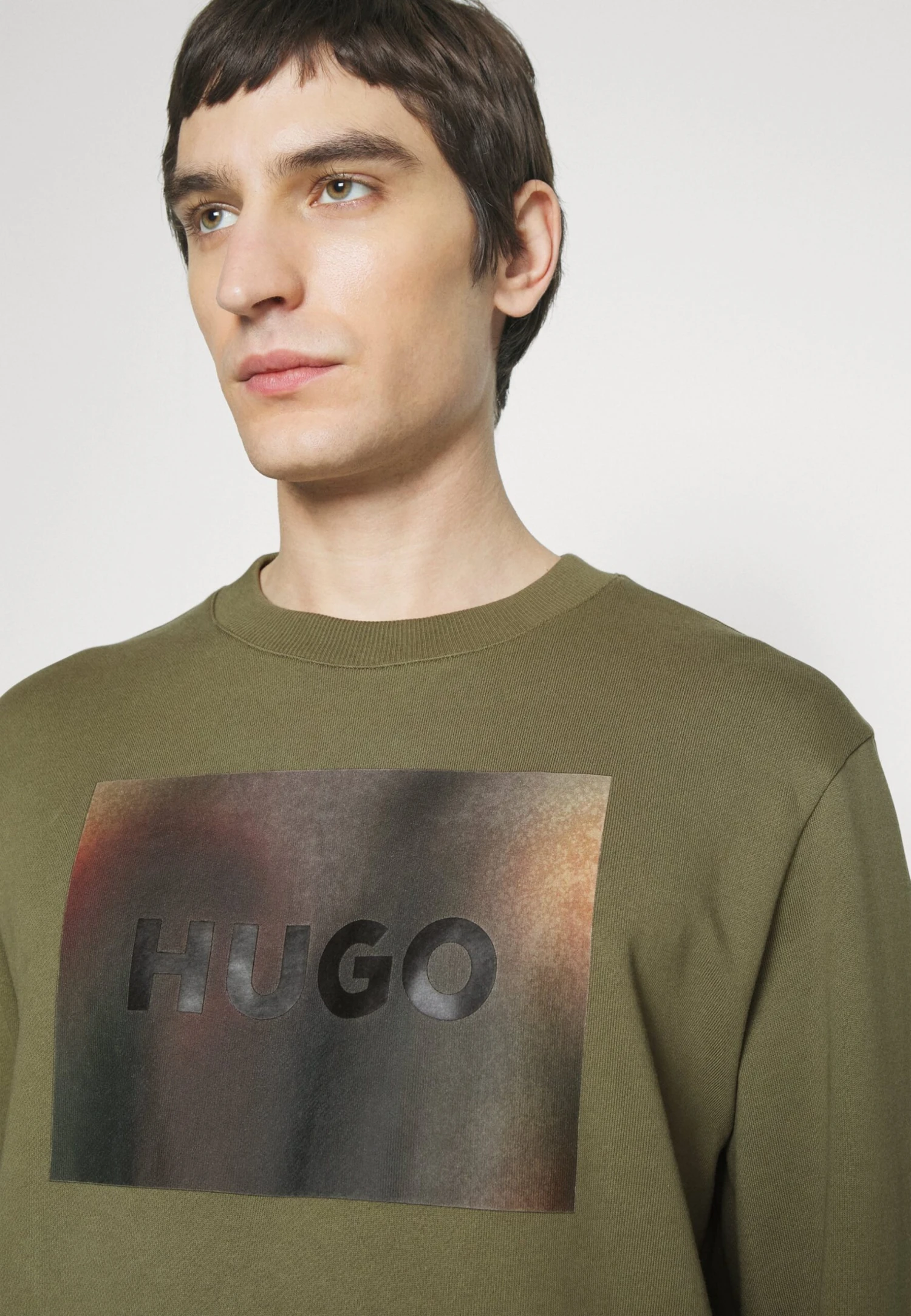 Hugo Duragol_U232 - Sweatshirt - Open Green 7 Hugo Duragol_U232 - Sweatshirt - Open Green - Image 5