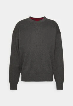 Hugo Jumper - Dark Grey -Hugo 8c8ffa9dd9bf439bb8963123a427d5d6