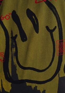 Hugo Vintage Tee - Print T-Shirt - Black -Hugo 8d78f4ac22374823a58e5022eb299820