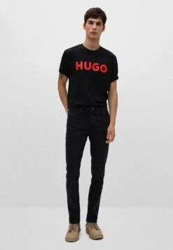 Hugo Dulivio - Print T-Shirt - Black 10 Hugo Dulivio - Print T-Shirt - Black -Hugo 8e8da81da7964643ba687875bb557414