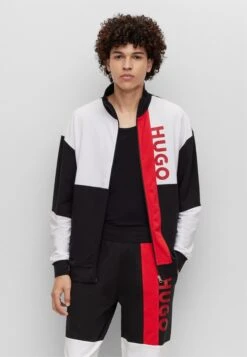 Hugo Zip-Up Sweatshirt - Black One -Hugo 8fb818c4fc4c4a05b83eb4538b5e26b2