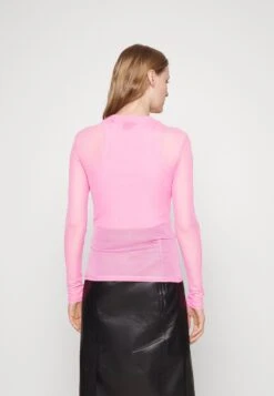 Hugo Diralina - Long Sleeved Top - Bright Pink -Hugo 8fc68829b53046f6bd7d85736e202670