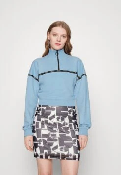Hugo Darini - Zip-Up Sweatshirt - Turquoise/Aqua