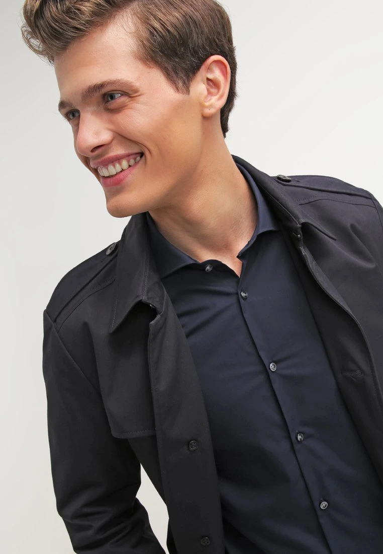 Hugo Jason Slim Fit - Formal Shirt - Navy 6 Hugo Jason Slim Fit - Formal Shirt - Navy - Image 4