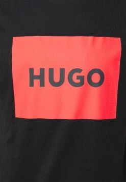 Hugo Dulive - Print T-Shirt - Black -Hugo 91b4331164414bfdb431a4d9f3ef9e54