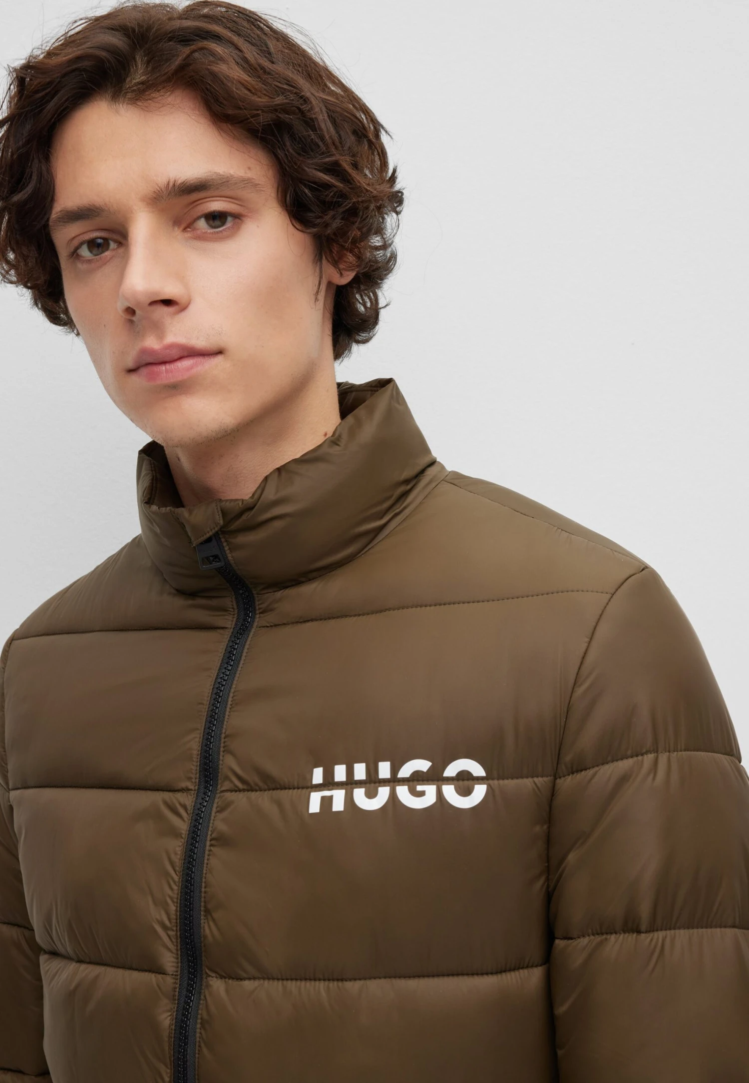 Hugo Balto - Light Jacket - Dark Green Three 4 Hugo Balto - Light Jacket - Dark Green Three - Image 2