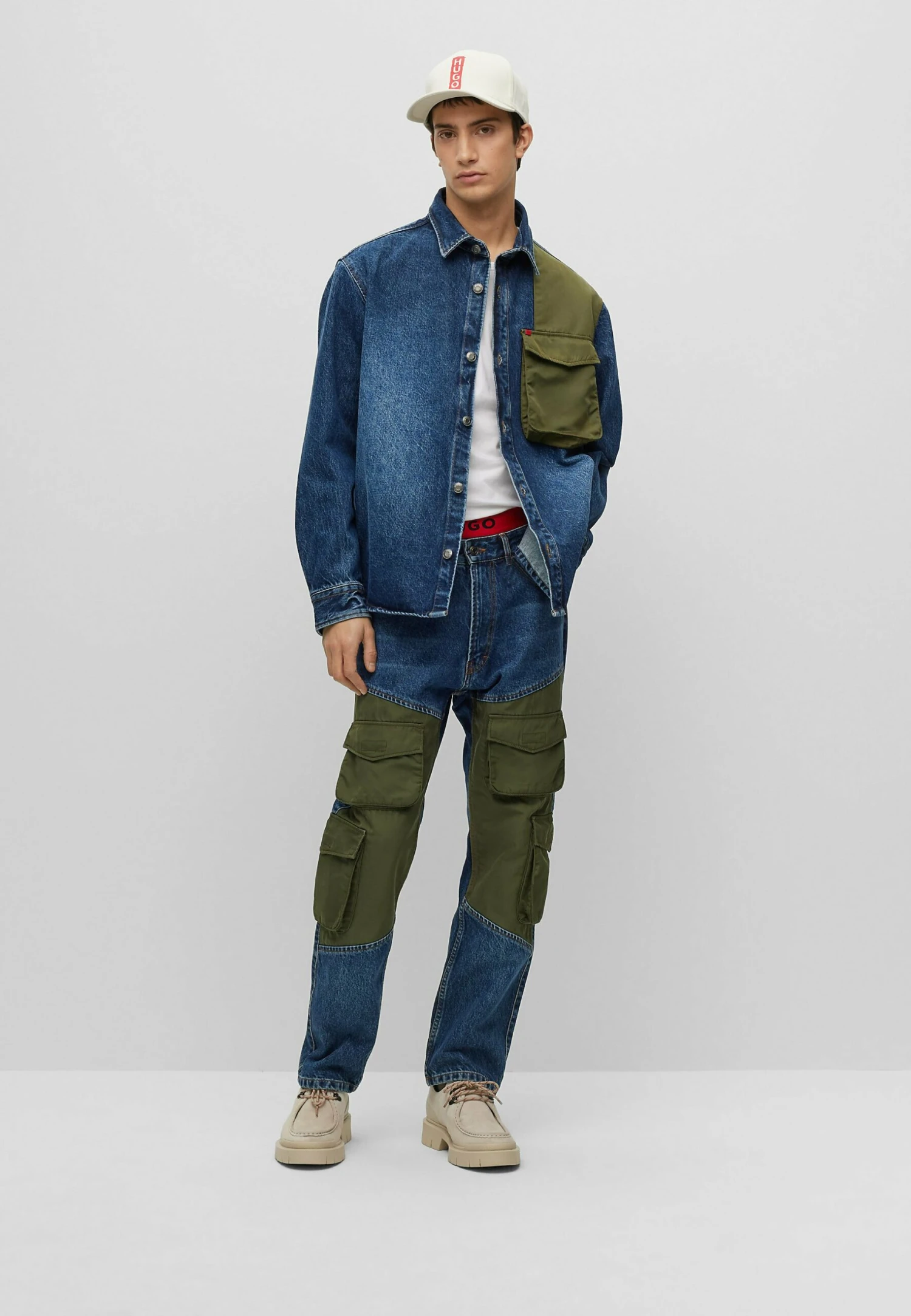 Hugo Straight Leg Jeans - Dark Blue Ten 4 Hugo Straight Leg Jeans - Dark Blue Ten - Image 2