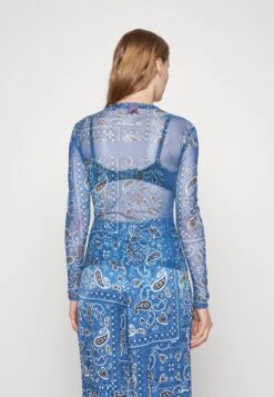 Hugo Diralina - Long Sleeved Top - Blue -Hugo 936e70ec234b46d1b96bf353b2a1a89e