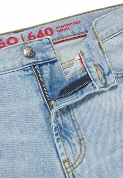 Hugo Relaxed Fit Jeans - Turquoise Three -Hugo 945bcdf14a9a48c9b6b1977f81cc85b1