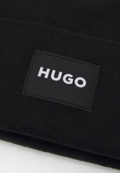 Hugo Xevon Unisex - Beanie - Black -Hugo 94e17c781d8c45039c84458316c1ca72