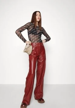 Hugo Hulara - Trousers - Dark Red -Hugo 96d4e1098aa14a119d512b55eb91360a