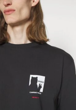 Hugo Dampeggio - Print T-Shirt - Black -Hugo 97d466e710d84d59b9a3b13f177c991e