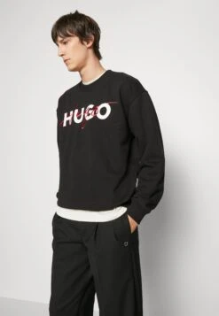 Hugo Droyko - Sweatshirt - Black -Hugo 9943fba819f04cbd83ee8cd98db6b068