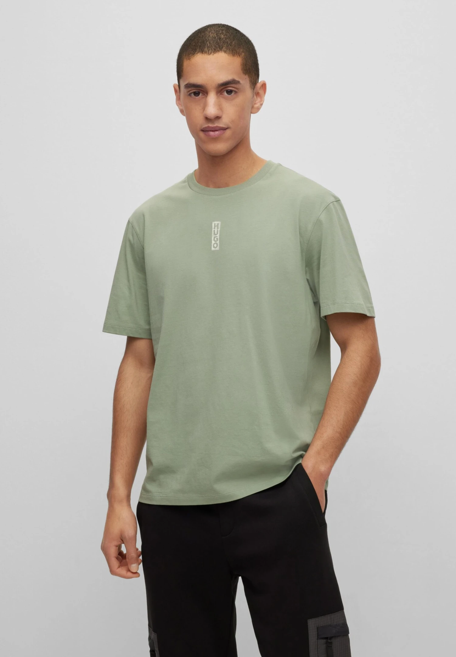 Hugo Danden - Print T-Shirt - Light/Pastel Green 5 Hugo Danden - Print T-Shirt - Light/Pastel Green - Image 3