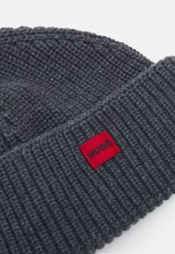 Hugo Xaro Unisex - Beanie - Medium Grey -Hugo 9dc4f6aa71614d5e9be99f89ebba0b1b