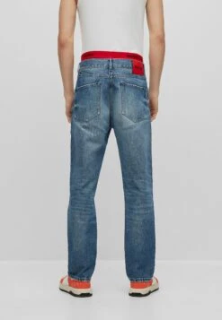 Hugo Straight Leg Jeans - Blue Ten -Hugo 9feca3f8221c4295ae320b3340d8a5fe