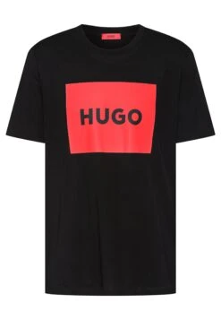 Hugo Dulive - Print T-Shirt - Black -Hugo a14de7a23164485fb6f4ab5829d6e1a7