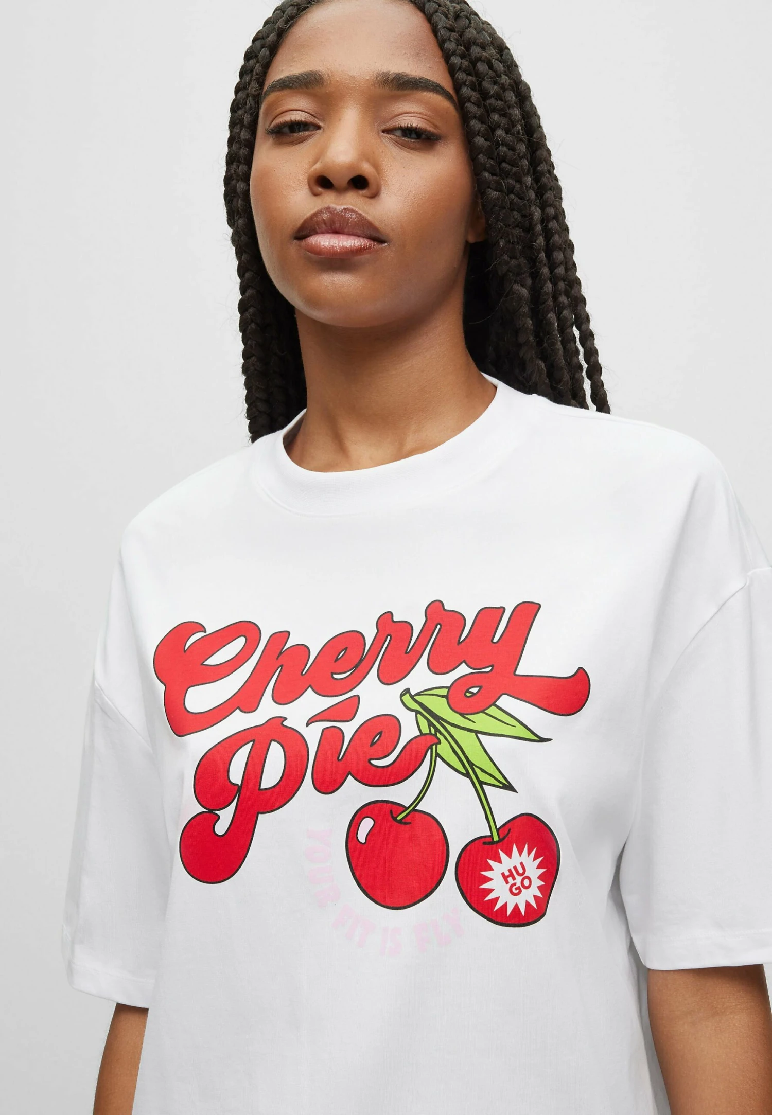 Hugo Drisela - Print T-Shirt - White 6 Hugo Drisela - Print T-Shirt - White - Image 4