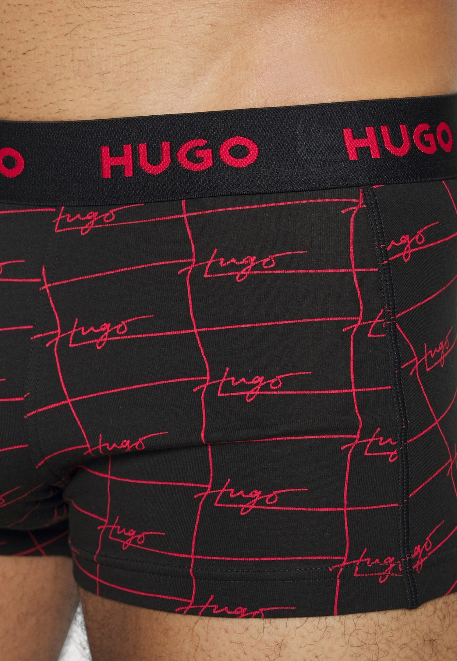 Hugo Triplet Design 3 Pack - Pants - Open Red 8 Hugo Triplet Design 3 Pack - Pants - Open Red - Image 6