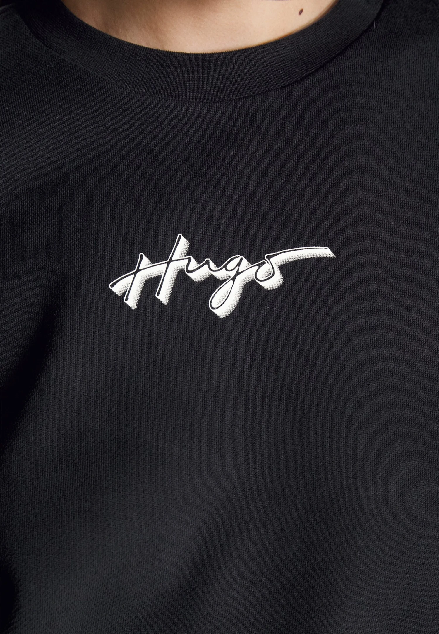 Hugo Easy Crew - Sweatshirt - Black 7 Hugo Easy Crew - Sweatshirt - Black - Image 5