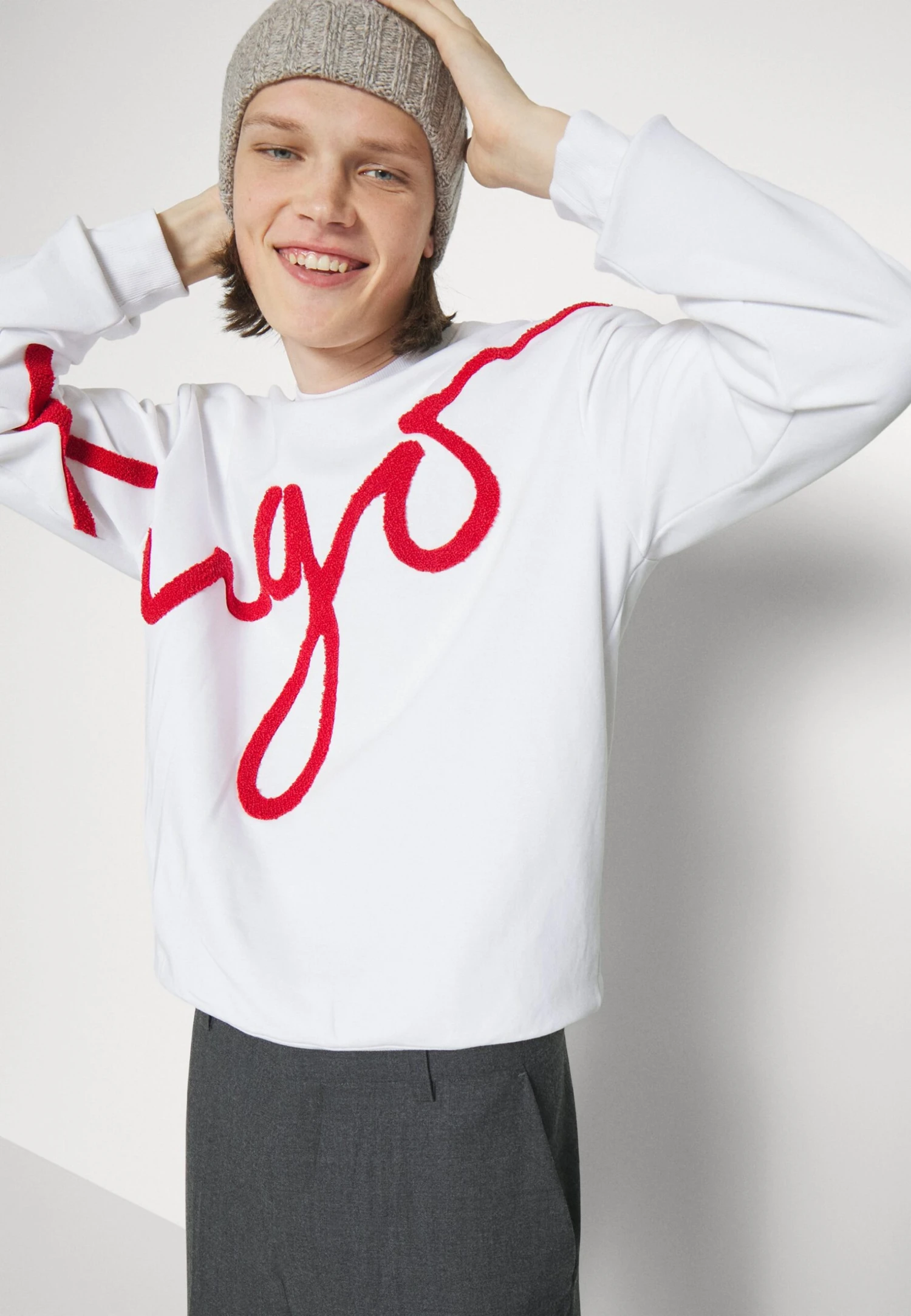 Hugo Diraffe - Sweatshirt - White 6 Hugo Diraffe - Sweatshirt - White - Image 4