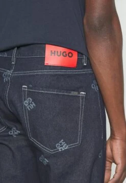 Hugo Relaxed Fit Jeans - Navy -Hugo a46993eabc6c4c448239154a7f3ceb1c