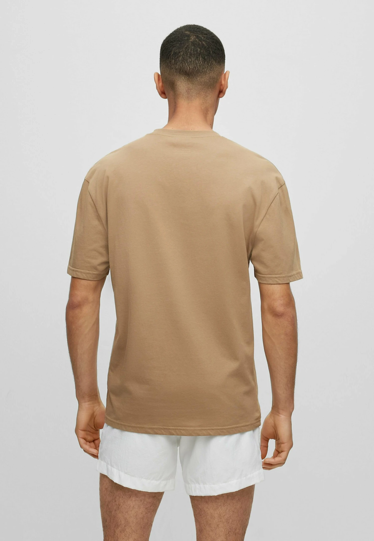 Hugo Rn Relaxed - Print T-Shirt - Open Brown Two 4 Hugo Rn Relaxed - Print T-Shirt - Open Brown Two - Image 2