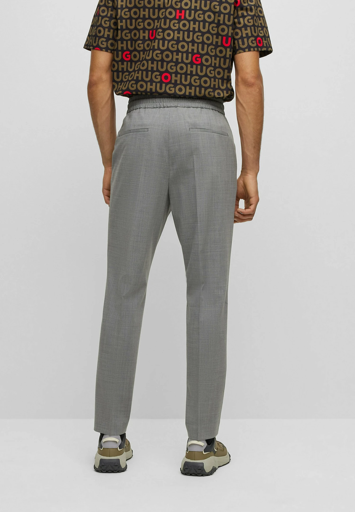 Hugo Howard231X - Trousers - Dark Grey One 5 Hugo Howard231X - Trousers - Dark Grey One - Image 3