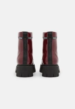 Hugo Kris Lace Bootie - Platform Ankle Boots - Dark Red 12 Hugo Kris Lace Bootie - Platform Ankle Boots - Dark Red -Hugo a7d788a8a4514795a4c2fb1d8122e4cc