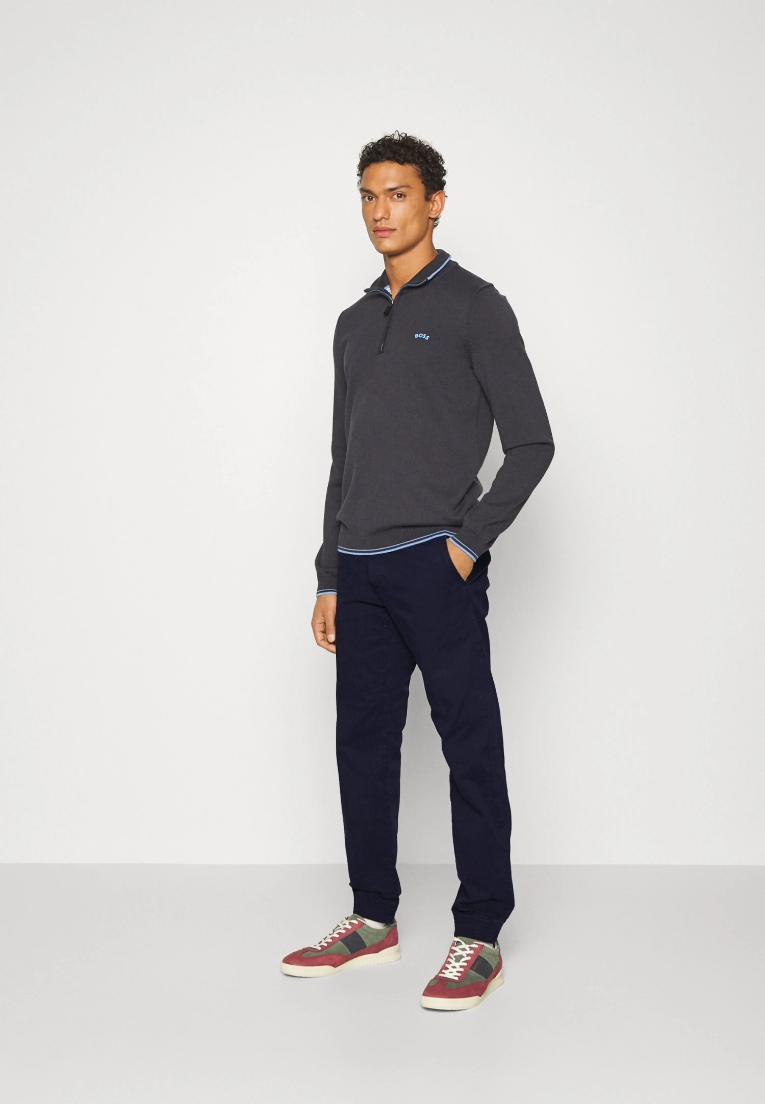 Hugo Trousers - Dark Blue 4 Hugo Trousers - Dark Blue - Image 2