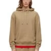 Hugo Dapo - Hoodie - Open Brown -Hugo aa04b64c20d842128004a016da59a44b