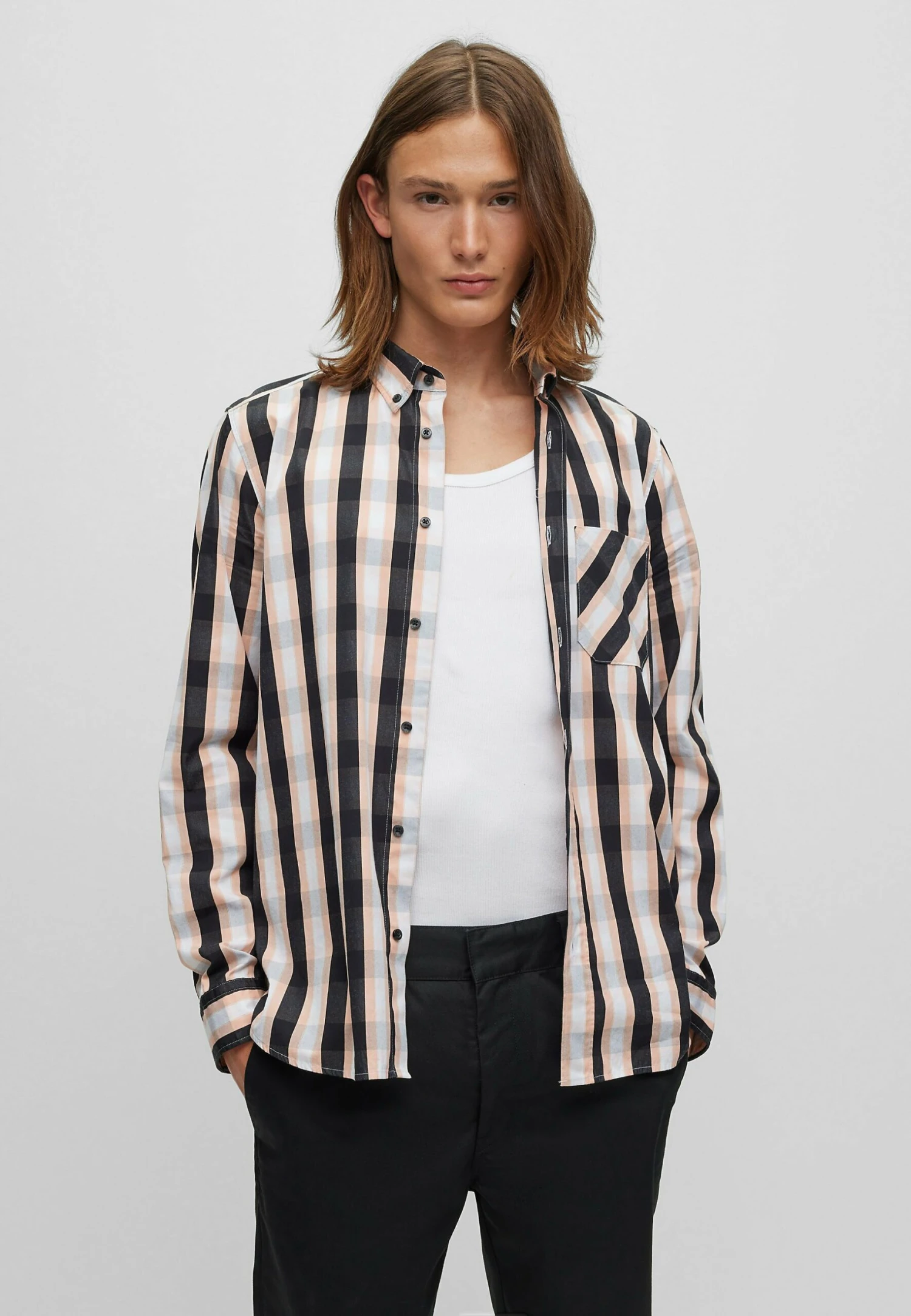 Hugo Ermann - Shirt - Light Red 3 Hugo Ermann - Shirt - Light Red