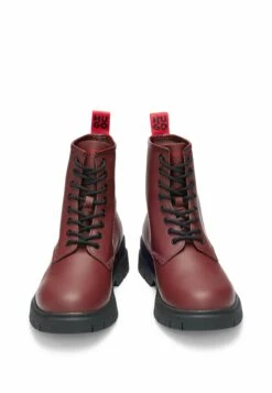 Hugo Ryan Halb Lt - Lace-Up Ankle Boots - Dark Red One 12 Hugo Ryan Halb Lt - Lace-Up Ankle Boots - Dark Red One -Hugo aaddc6bcb33c4dda8300dc8d6eb7a3ef
