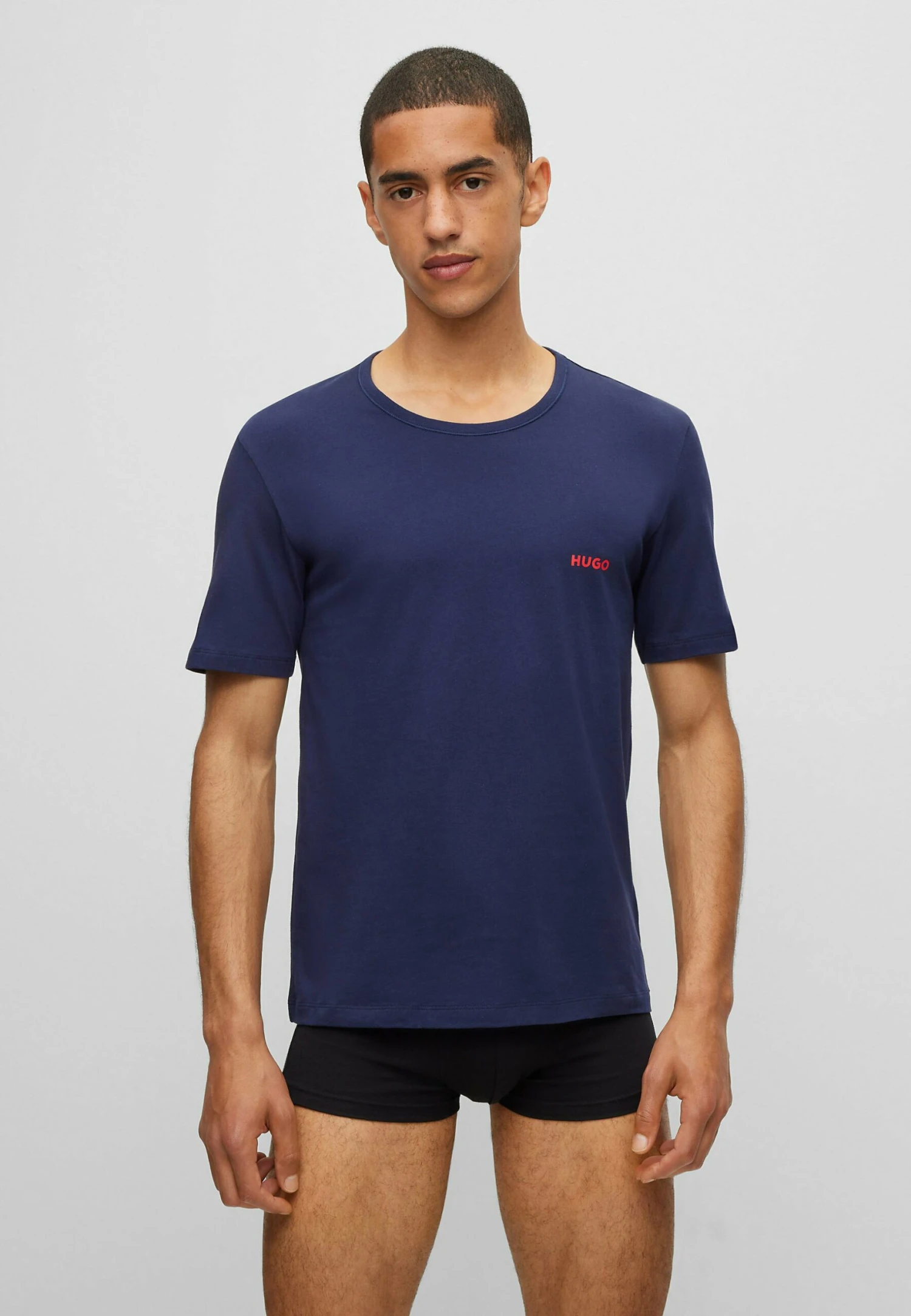 Hugo 3 Pack Rn Triplet P - Undershirt - Dark Blue Thirteen 3 Hugo 3 Pack Rn Triplet P - Undershirt - Dark Blue Thirteen