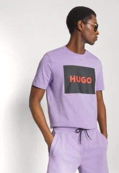 Hugo Dulive - Print T-Shirt - Open Purple -Hugo ab7284abf784436ca5c34d5990328b5f