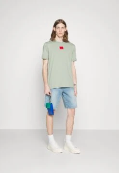 Hugo Diragolino - Basic T-Shirt - Light Pastel Green -Hugo ac640b7b27b34d96994e895b296edcee