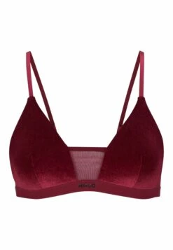 Hugo Triangle Bra - Dark Red Five -Hugo acea678192964b4d8988eee134f6b682