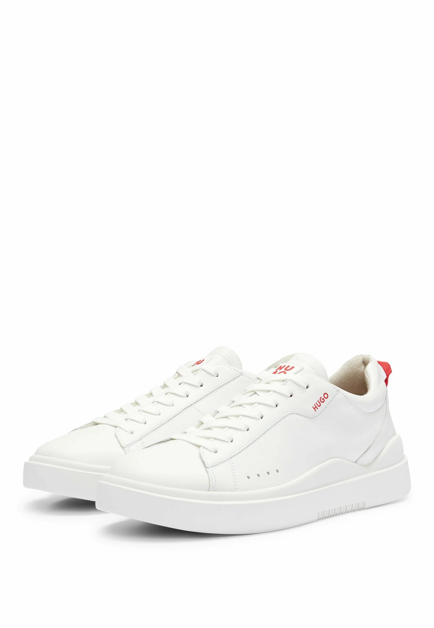 Hugo Blake Tenn Lt N - Trainers - White 4 Hugo Blake Tenn Lt N - Trainers - White - Image 2